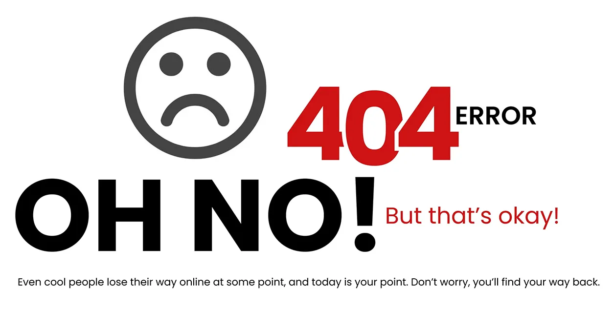 404 page